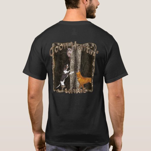 Coon Huntin' Junkie T-shirt (Achterkant)
