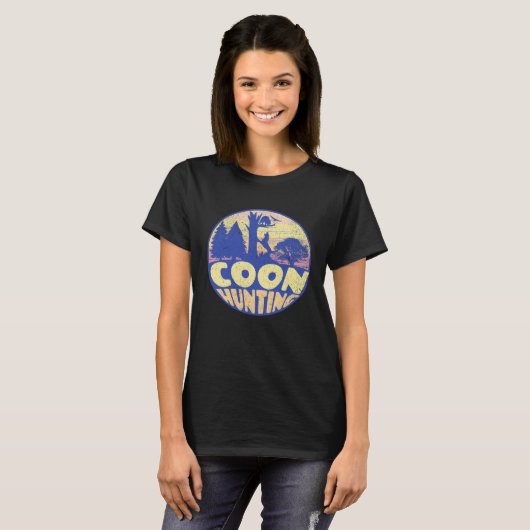 COON HUNTING   Coon Hunter T-shirt (Voorkant volledig)