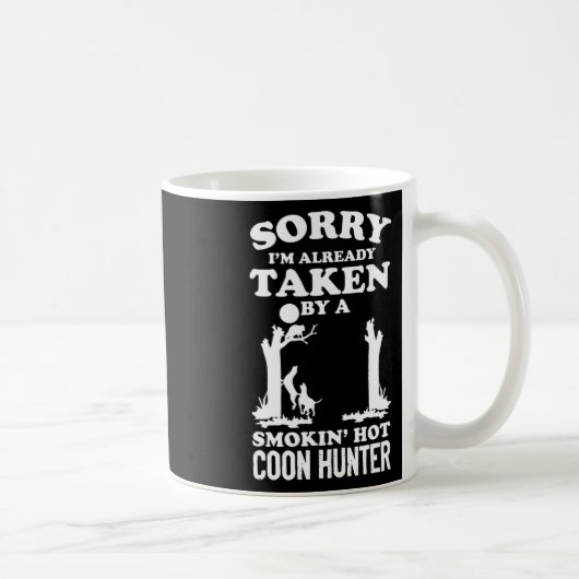 Coon Hunting Coonhounds Coon Hunters Koffiemok (Rechts)