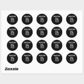 Coon Hunting Hunter Grappig Quote Ronde Sticker (Vel)