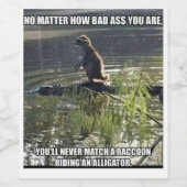 COON RIDE WIJN ETIKET (Enkel label)