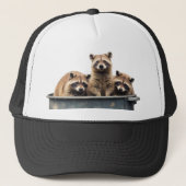 coon skin cap trucker pet (Voorkant)