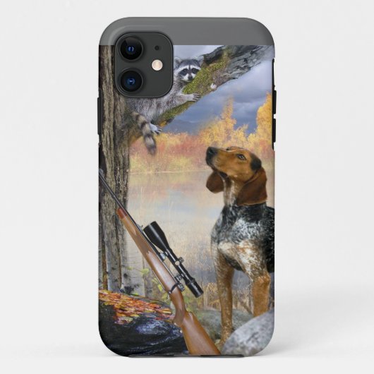 Coon Traped in een boom Case-Mate iPhone Case (Achterkant)