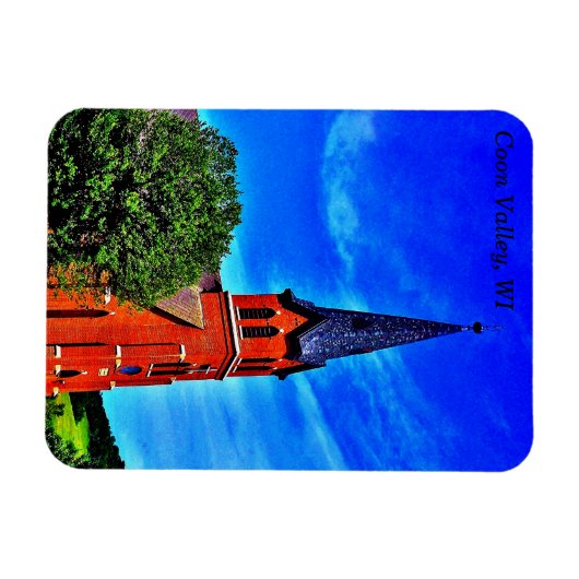 Coon Valley, Wisconsin Magneet (Horizontaal)