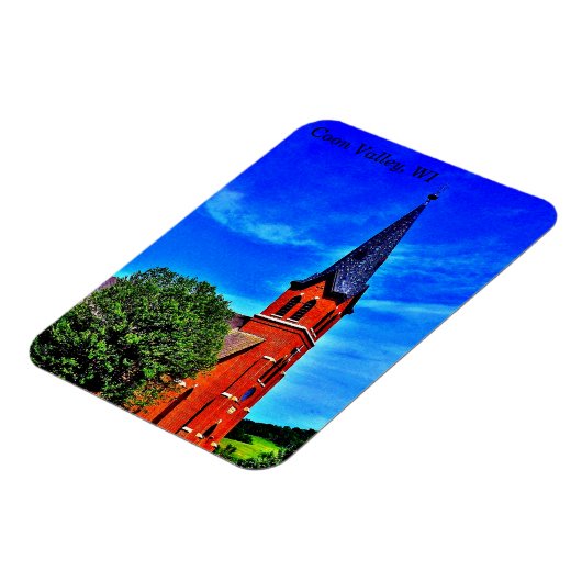 Coon Valley, Wisconsin Magneet (Linkerzijde)