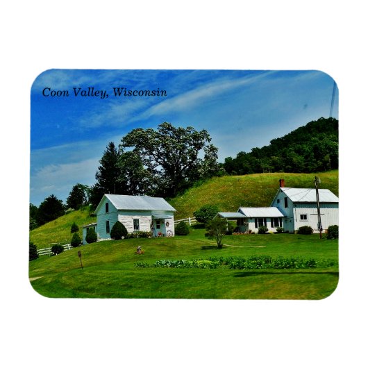 Coon Valley, Wisconsin Magneet (Horizontaal)