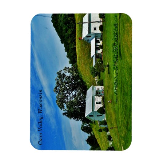 Coon Valley, Wisconsin Magneet (Verticaal)