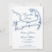 Coonamessett Inn Huwelijk Save The Date (Voorkant)