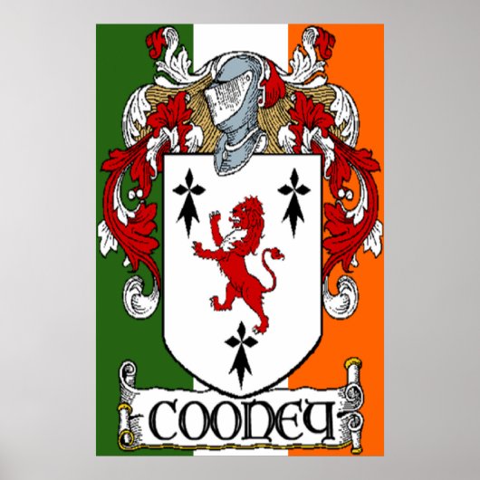 Cooney Coat of Arms Print (Voorkant)