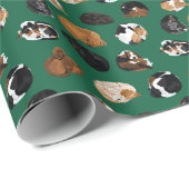 Coonhound Curl Cadeaupapier (Rol Hoek)