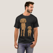 Coonhound dog 1 t-shirt (Voorkant volledig)