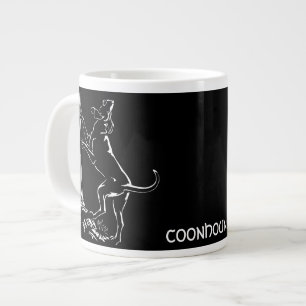 Coonhound Dog Coffee Mok Gepersonaliseerde Dog Cup