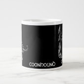 Coonhound Dog Coffee Mok Gepersonaliseerde Dog Cup (Voorkant)