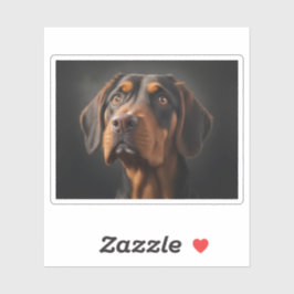Coonhound Dog Sticker