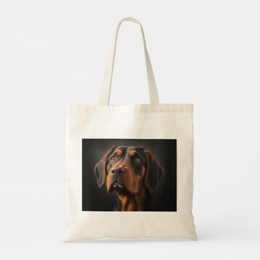 Coonhound Dog Tote Bag (Achterkant)