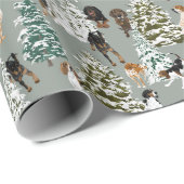 Coonhound Forest Cadeaupapier (Rol Hoek)