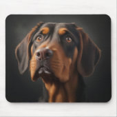 Coonhound hond muismat (Voorkant)