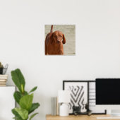 Coonhound Poster (Thuiskantoor)