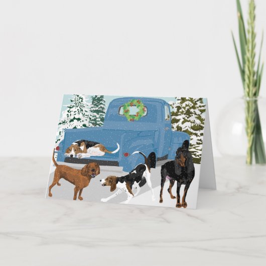 Coonhound Ride Kaart (Voorkant)