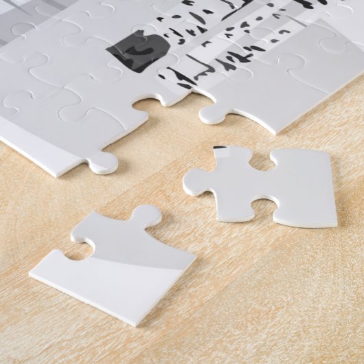 Coonhound Snow Play Legpuzzel (Zijkant)