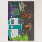 Coonhounds Camping Legpuzzel (Verticaal)