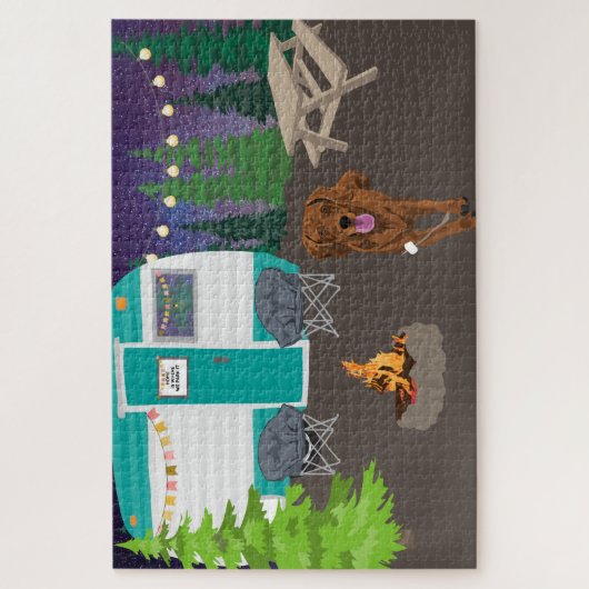 Coonhounds Camping Legpuzzel (Verticaal)