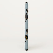 Coonhounds op blauw Case-Mate iPhone case (Achterkant / rechts)