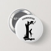 CoonHunter Ronde Button 5,7 Cm (Voorkant /achterkant)