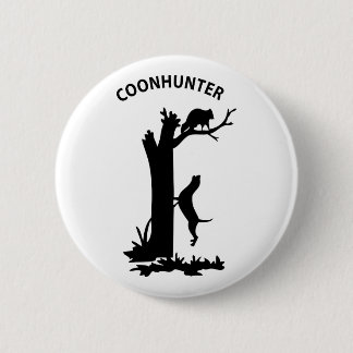 CoonHunter Ronde Button 5,7 Cm