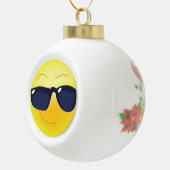 COOOPPERVLAK KERAMISCHE BAL ORNAMENT (Rechts)