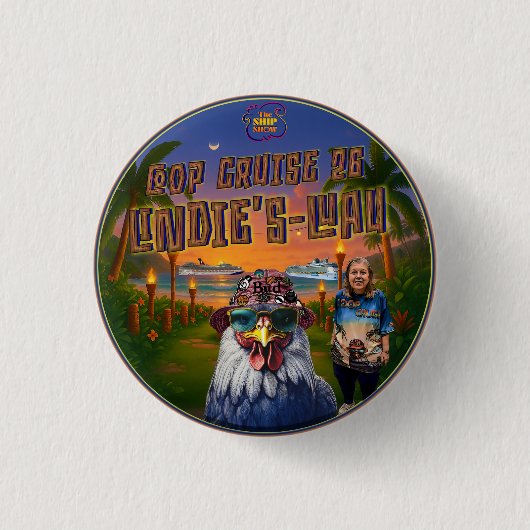 Coop Cruise 26 Ronde Button 3,2 Cm (Voorkant)
