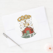 Coop Daar Is Het Grappige Kip Sticker (Envelop)