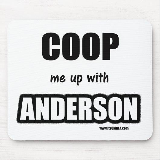 Coop me met Anderson Muismat (Voorkant)