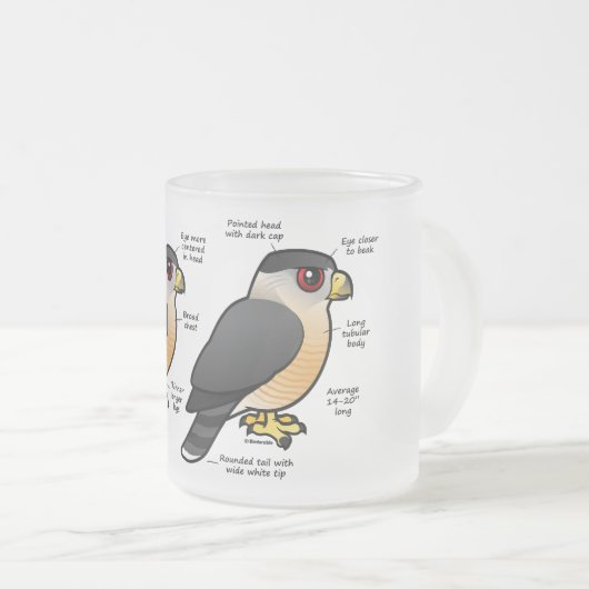 Coop v Sharpie Matglas Koffiemok (Voorkant rechts)