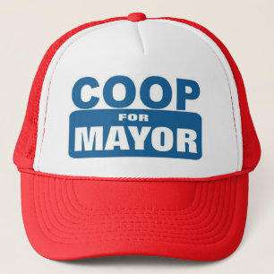 Coop voor burgemeester trucker pet