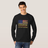 Cooper Achternaam Shirt Team Cooper Levenslang Lid (Voorkant volledig)
