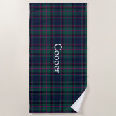 Cooper Clan Tartan Pset Beach Towel Strandlaken (Voorkant)