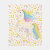 Cooper & Cody Best-Friend Horses Fleece Throw  Deken (Voorkant)