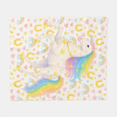 Cooper & Cody Best-Friend Horses Fleece Throw  Deken (Voorkant (Horizontaal))