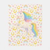 Cooper & Cody Best-Friend Horses Fleece Throw  Deken (Voorkant)