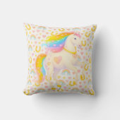 Cooper & Cody — Regenboogpaarden Worpkussen Kussen (Voorkant)