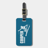 Cooper Colorado Skier Bagagelabel (Voorkant verticaal)