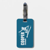 Cooper Colorado Skier Bagagelabel (Achterkant verticaal)