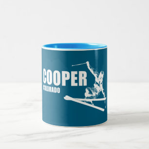 Cooper Colorado Skier Tweekleurige Koffiemok