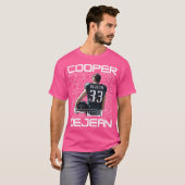 Cooper Dejean 33 Phil Football Cartoon KFCD002 T-shirt (Voorkant volledig)