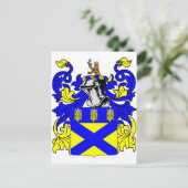 Cooper (Engels) wapenschild Briefkaart (Staand voorkant)