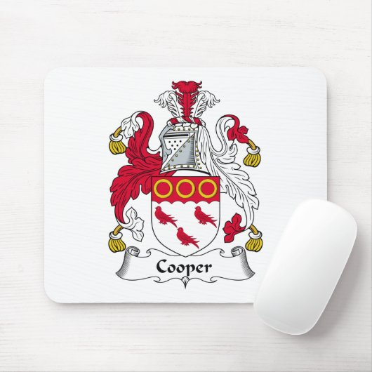Cooper Family Crest Muismat (Met muis)