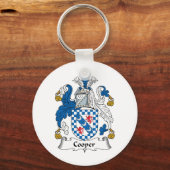 Cooper Family Crest Sleutelhanger (Voorkant)