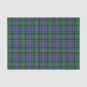Cooper Family Tartan Pattern Tissuepapier (Voorkant)