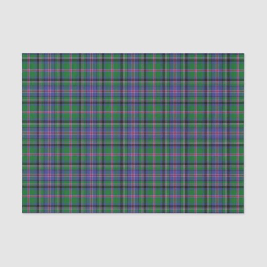 Cooper Family Tartan Pattern Tissuepapier (Voorkant)